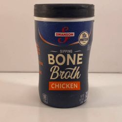 Swanson Sipping Bone Broth Chicken 10.75oz 10g Protein Sealed