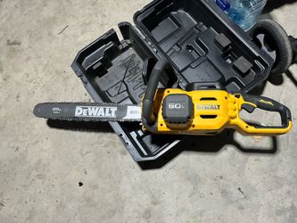 Dewalt 60v chainsaw 20” bar