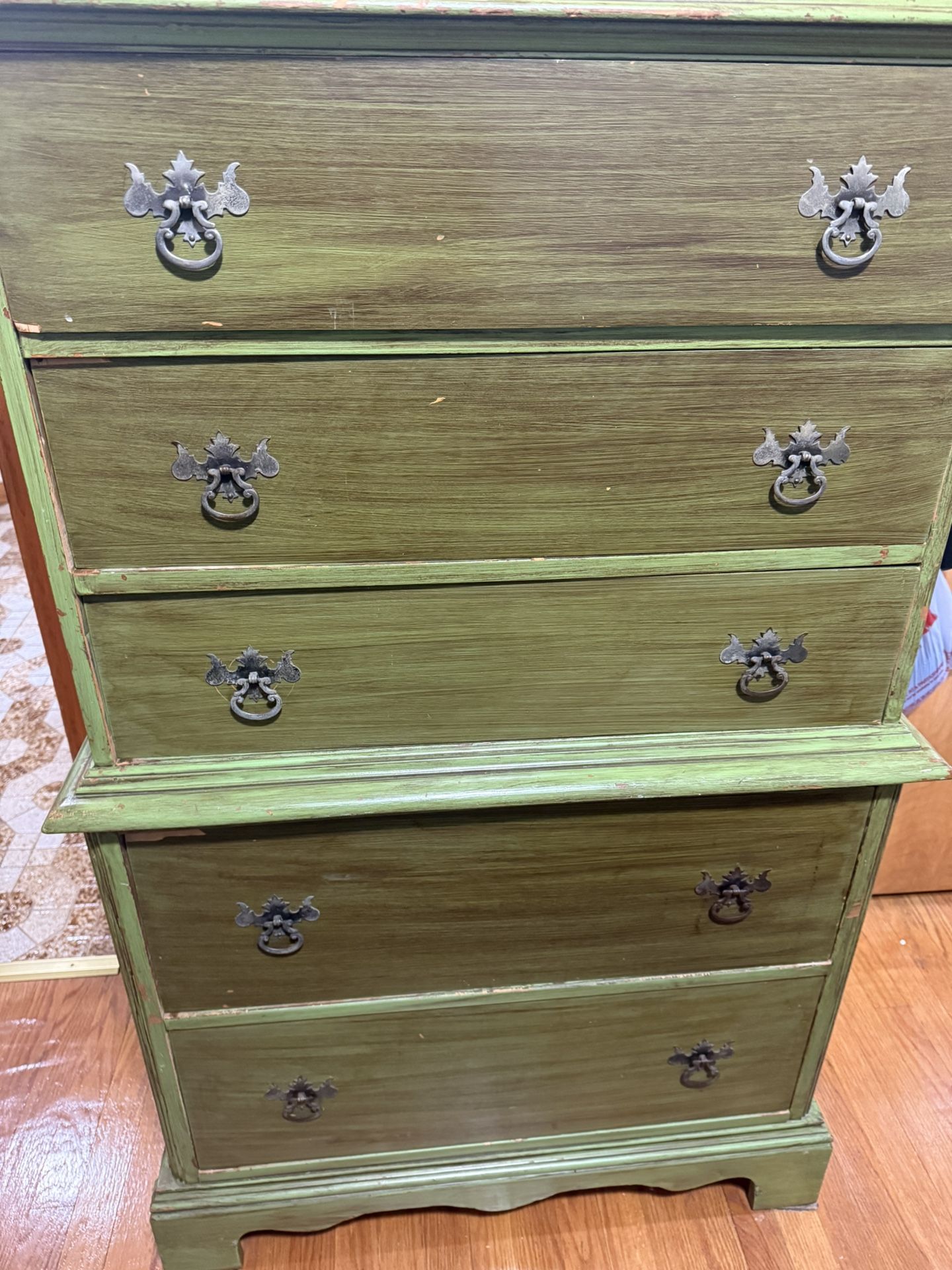 Vintage Maple Veneer Bedroom Set