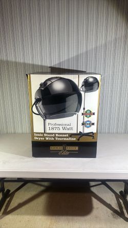 Ionic stand bonnet dryer with tourmaline, $100