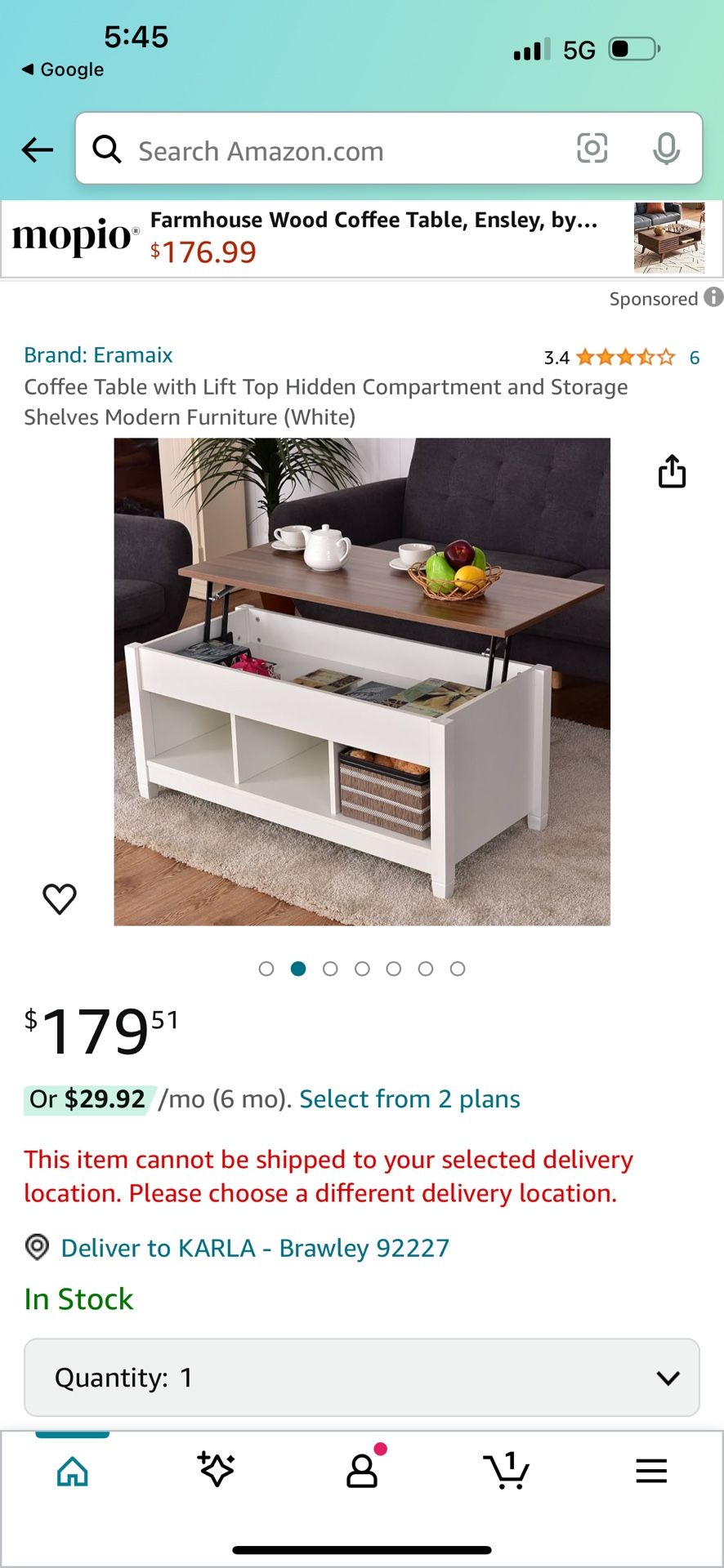 Coffee Table