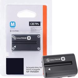 NP-FM500H 1600mAh Replacement Battery Compatible for Sony Alpha