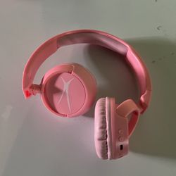 Wireless Pink Headphones 