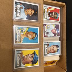 Topps Baseball 1983 Reprint of 1952 Set Complete 