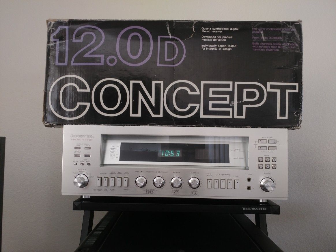 Concept 12.0d Vintage receiver - Rare | 120W per channel
