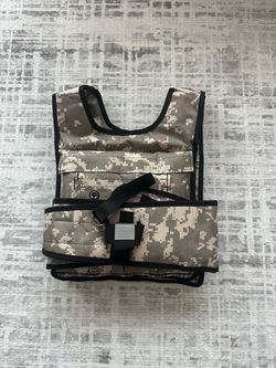Weighted Vest with Shoulder Pads (20LB) New