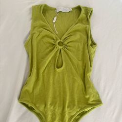 Lime Green Bodysuit 