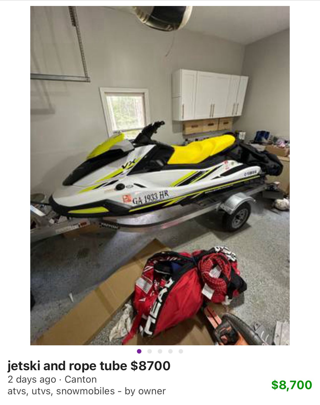 2021 yamaha jetski