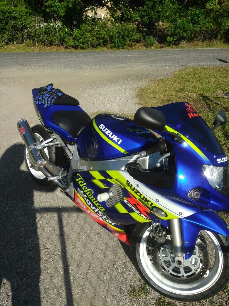 04 Suzuki GSXR 600 LE Telefonica Movistar Edition Motorcycle 19,000 miles!!!