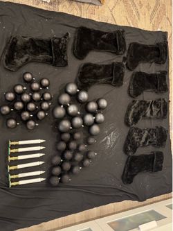 Black Christmas Decorations Bundle