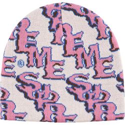 SUPREME SLANTED GOTHIC OUTLINE BEANIE 