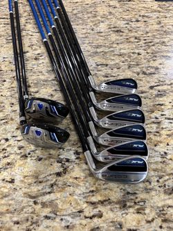 Cobra Fly-XL Mens Golf 6-PW, SW, 20, 23 Hybrid Graphite Regular Right Hand!
