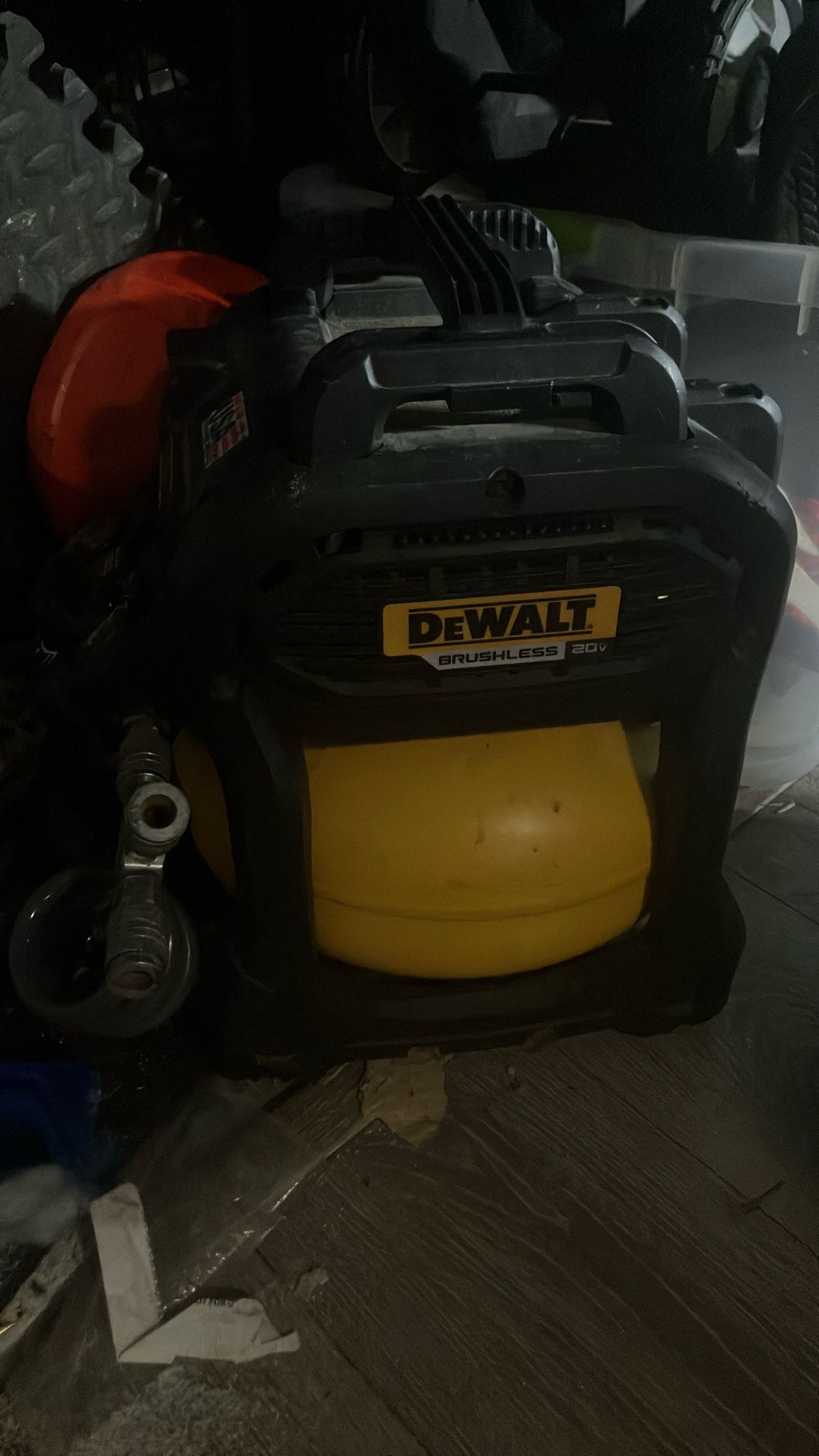 Cordless Dewalt Air Compressor
