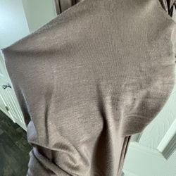 Charlotte Russe: Code Shipwrecked Taupe Colored Mini Dress