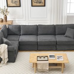 Ball & Cast Modular Sectional Sofa Convertible L Shaped Couch