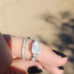 14k Diamond Ring