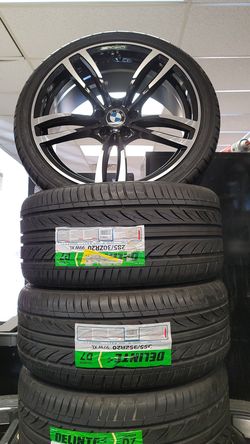 19" BMW WHEELS RIMS AND TIRES-WE FINANCE 👍👍