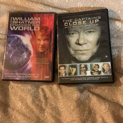 DVD Sci-fi.  William Shatner Fan Captain Kirk Specials .  