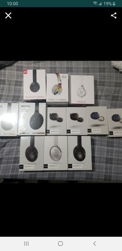 Bose Sony headphones new sealed