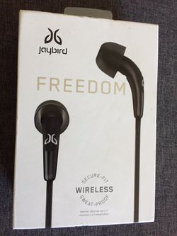 Jaybird Freedom Wireless Bluetooth Headphone Headset Waterproof