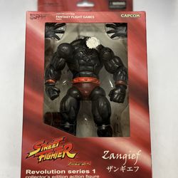 SOTA Toys Street Fighter Revolution Series 1 Zangief (metal variant) - RARE