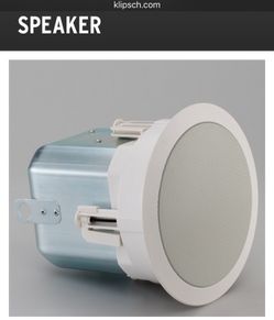 Ceiling Speakers (100w) amp