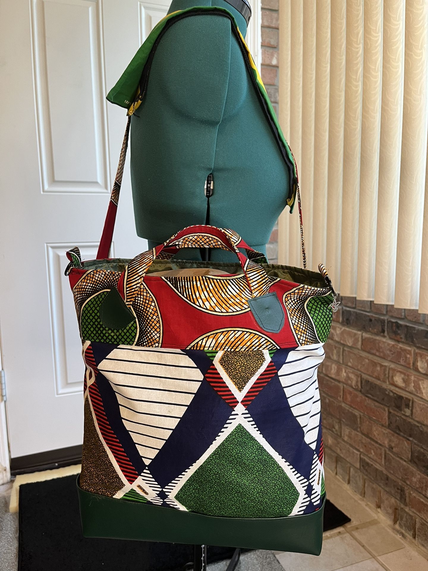 Busara Tote Bag:A Celebration Of Artistry and Jamaican Culture