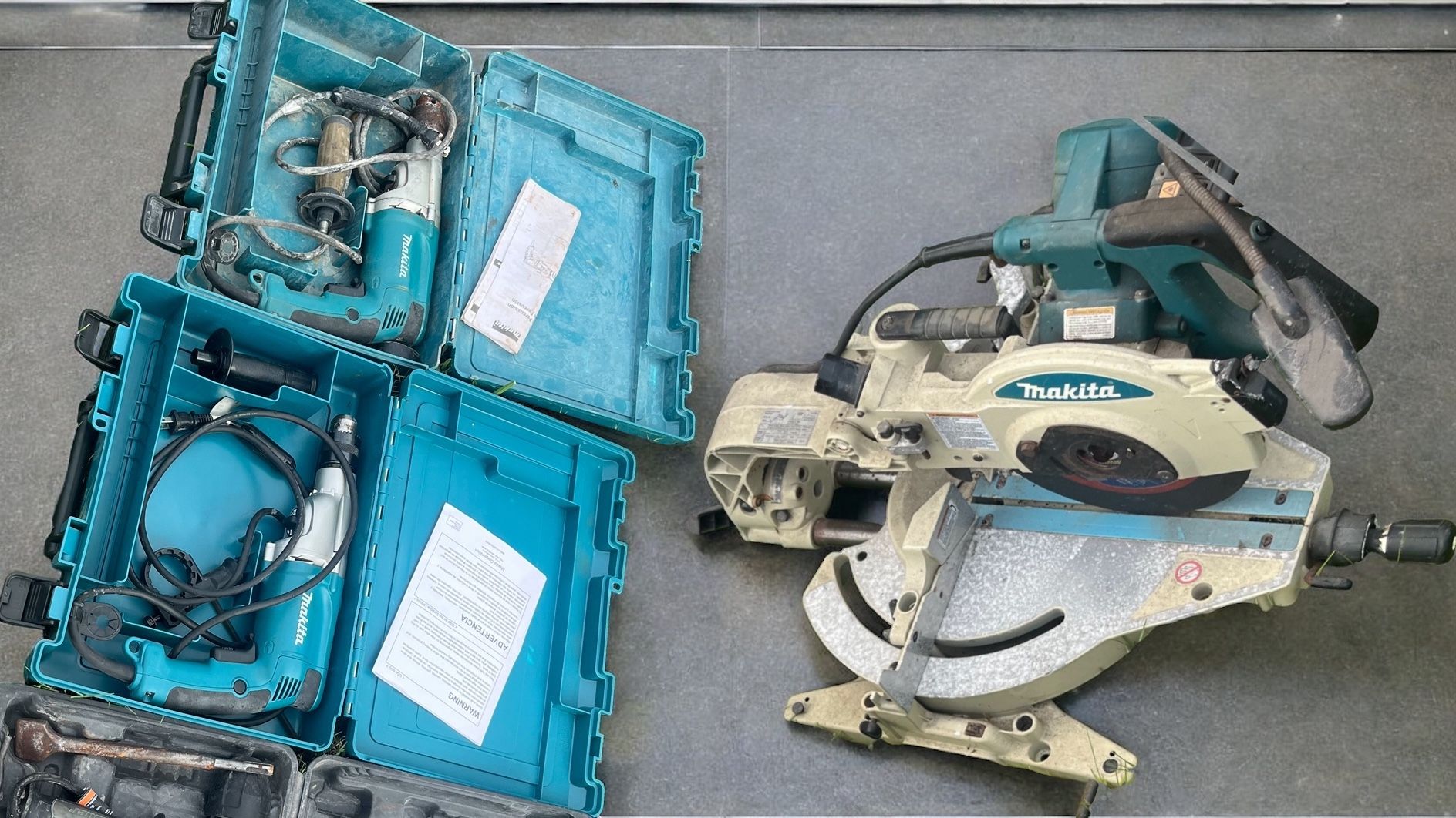 Makita Tools Package Miter Saw