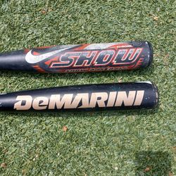 DeMarini And Show Baseball Bats