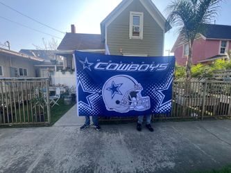 Cowboys Big Flag size 8’x5’ LAST ONE