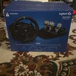 Racing Wheel with Pedals Ps5/Ps4 