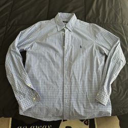 Polo Ralph Lauren Mens Button Up Medium 