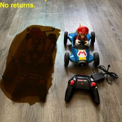 Kart Mach 8 Mario 1: 18 Scale 2.4 Ghz Remote Radio Control Car with Rechargeable Lifepo4 Battery - Kids Toys Boys/Girls