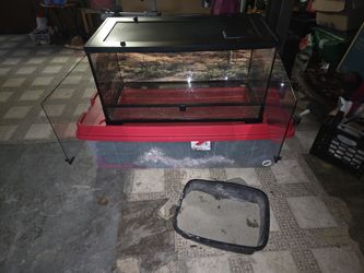 40 Gallon Aquarium Reptile Tank Etc
