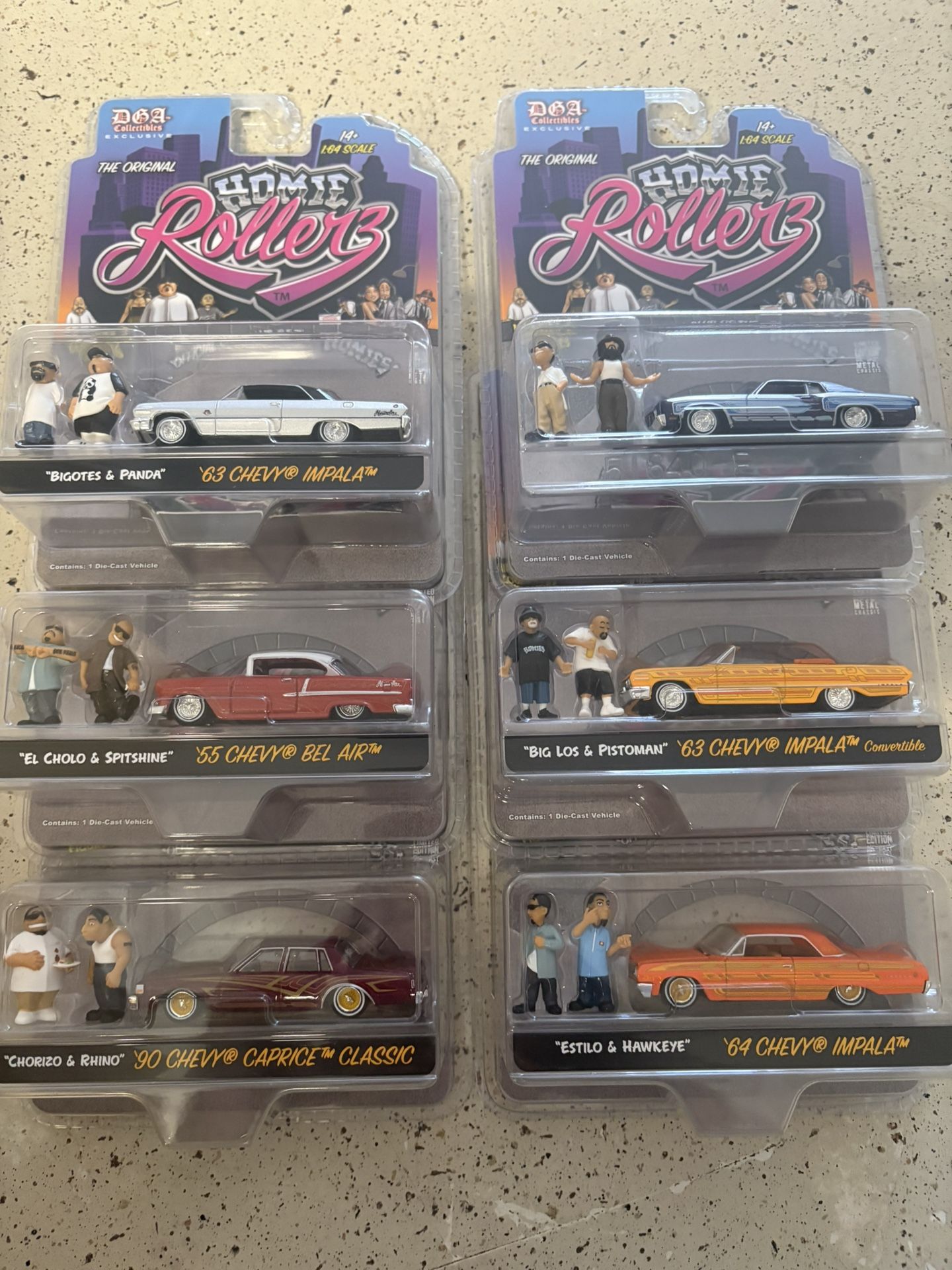 Homie rollerz (6 Different)