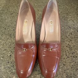 Authentic Gucci Block High Heels