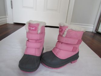 Girls Children's 10 Pink Snow Boots, Cat & Jack