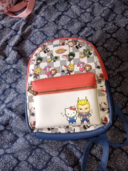 Bioworld My Hero Academia x Hello Kitty Mini Backpack

