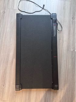 Black Walling pad Treadmill with Vibration