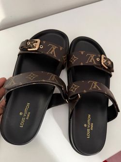 Louis Vuitton Monogram Bom Dia Flat Mule Sandals