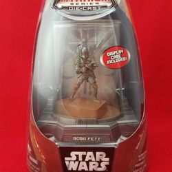 Hasbro Star Wars Die Cast Boba Fett Titanium Series