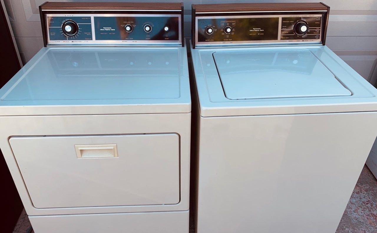 Washer Dryer Electric Set Excellent Condition! Kenmore Heavy Duty Warranty Delivery available!