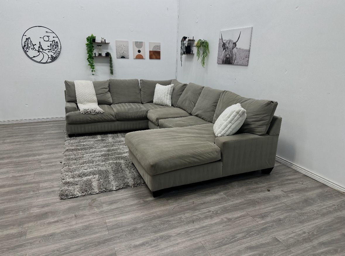 Gray Sectional Couch - Free Delivery