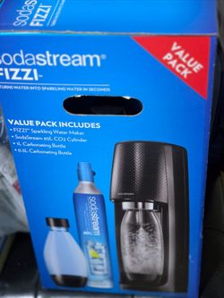 SodaStream Fizzi Sparkling Water Maker Value Pack