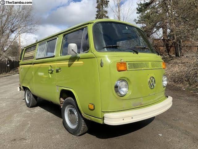 78 VW Bus.. Tintop Camper