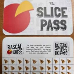 Rascal House Pizza Slice Pass