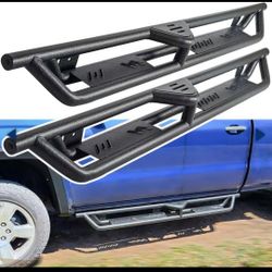NEW Running Boards Drop Steps for 2007-2018 Chevy Silverado/GMC Sierra 1500, 2007-2019 Silverado/Sierra