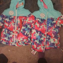 Little Girls Hurley Snow Jackets 