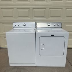 Washer and Dryer 