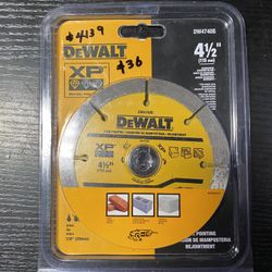 Dewalt 4-1/2” Blade